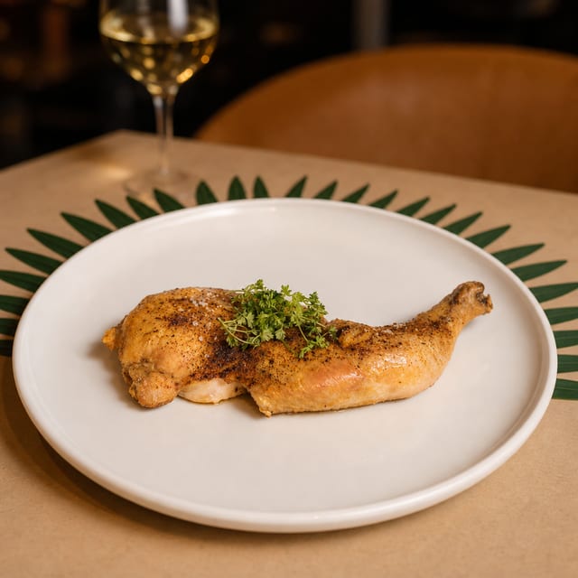 Half Bell & Evans Roasted Chicken.