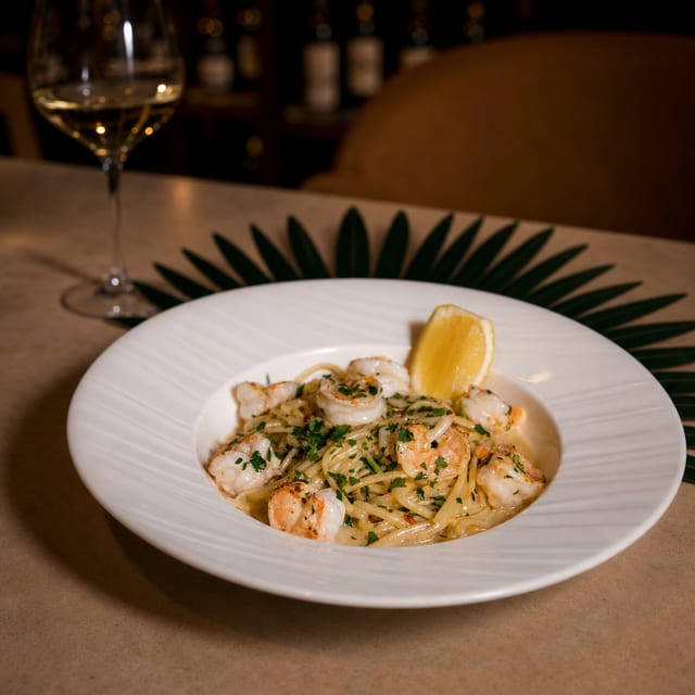 Linguini Ala Vino.