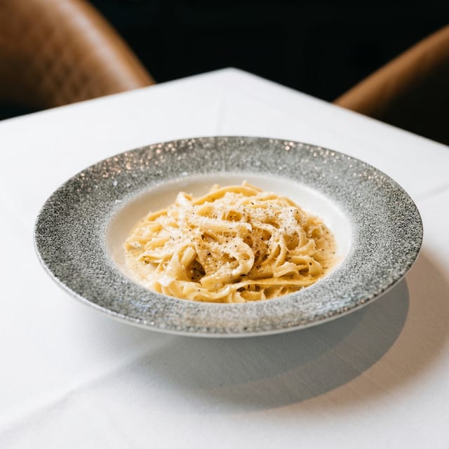Fettuccine Alfredo.