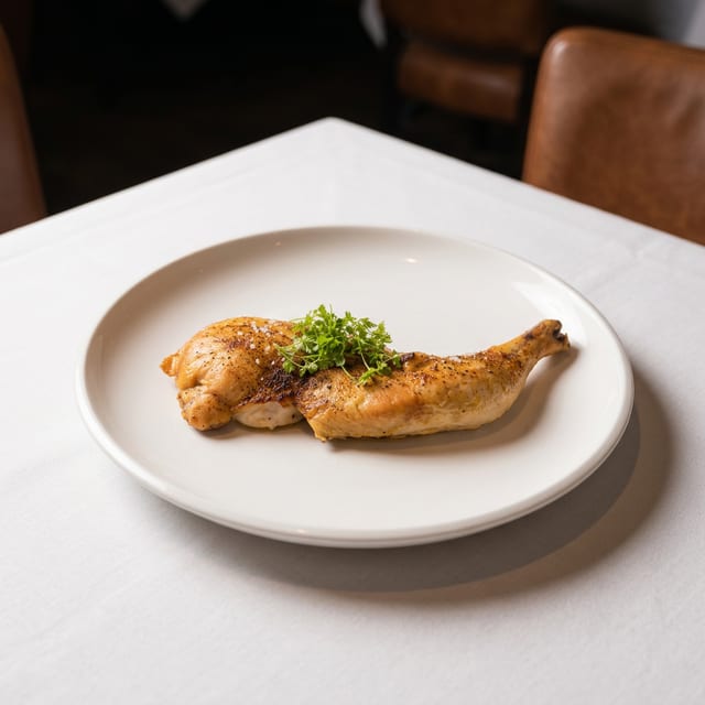 Half Bell & Evans Roasted Chicken.