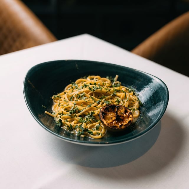 Black Truffle Linguine.