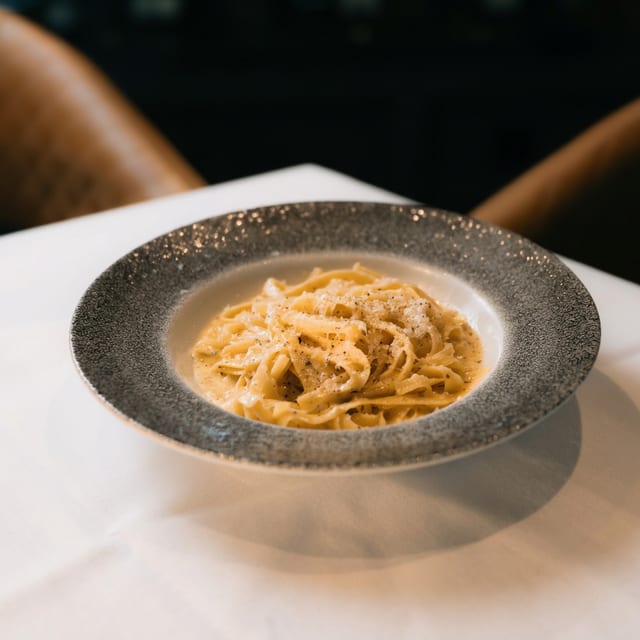 Fettuccine Alfredo.
