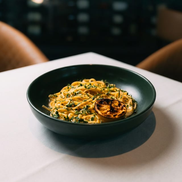 Black Truffle Linguine.