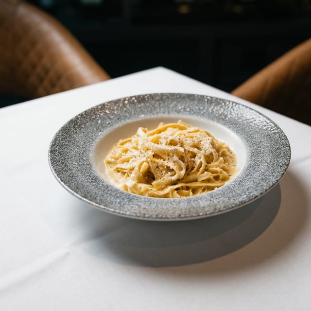 Fettuccine Alfredo.